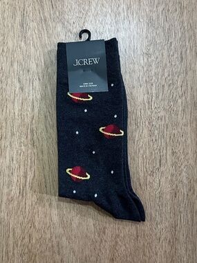 J.crew Planet socks Hthr Black Coal